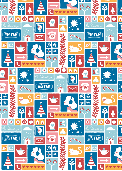 Pattern for Tim's gift wrapping in stores - Christmas 2013